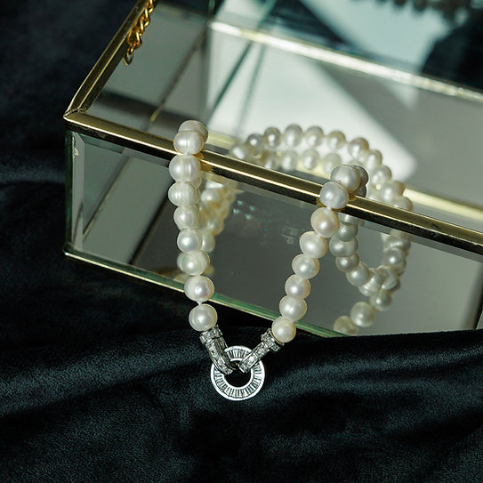 Agam Necklace Silver | MALKARI by Tali Kogan