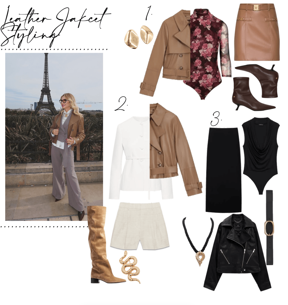 THE LEATHER JACKET SEASON IS HERE - look 4