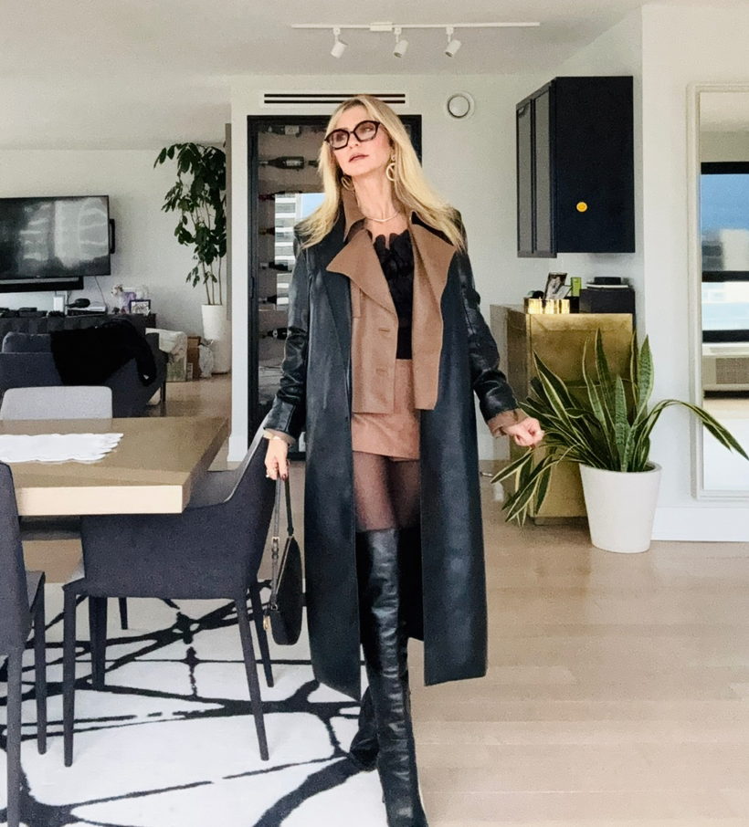 THE LEATHER JACKET SEASON IS HERE - look 3