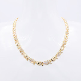 Libby Necklace Gold | MALKARI by Tali Kogan